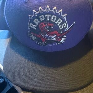 Mitchell & Ness Raptors Purple and Black Cap